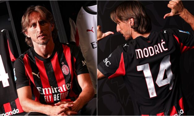 Milán hizo oficial el fichaje del futbolista Luka Modrić
