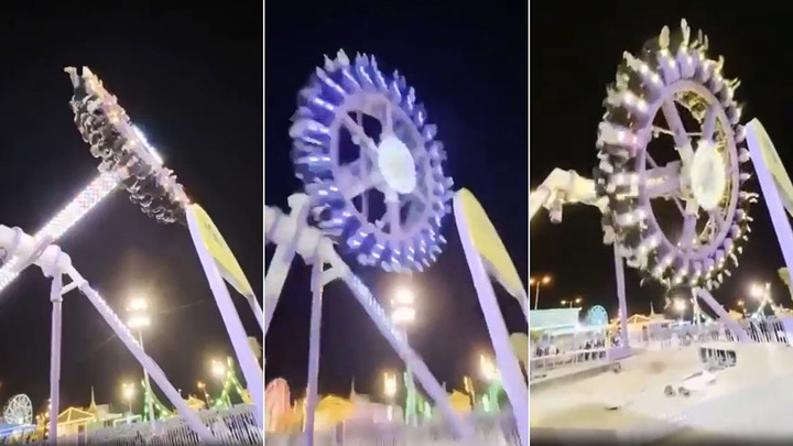 23 heridos tras falló en juego mecánico, en Arabia Saudita