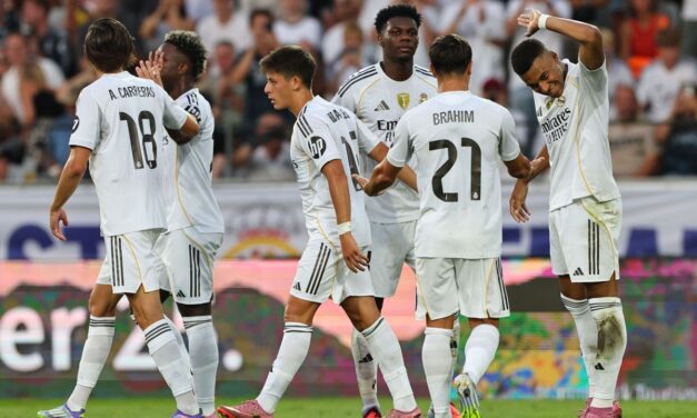 Real Madrid goleó al WSG Tirol de Austria