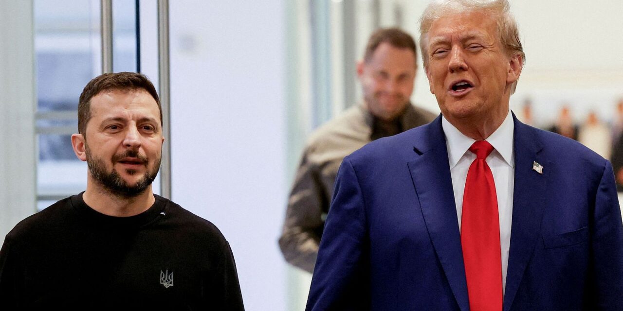 Zelenski calificó la reunión con Trump como «la mejor»