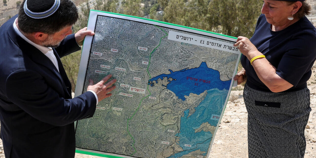 ¿Qué países califican de «inaceptable» el plan israelí que dividiría a Cisjordania?
