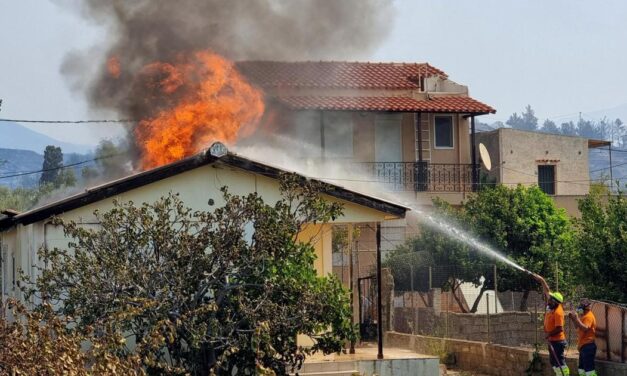 El fuego ha arrasado 10.000 hectáreas en Grecia en los últimos días
