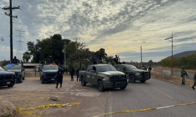 Balaceras en Culiacán durante la visita del gabinete de Seguridad de México