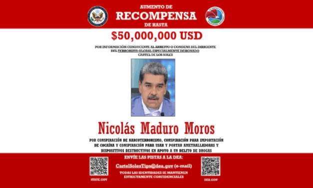 Maduro se convierte en el criminal más buscado por EEUU luego de Osama Bin Laden
