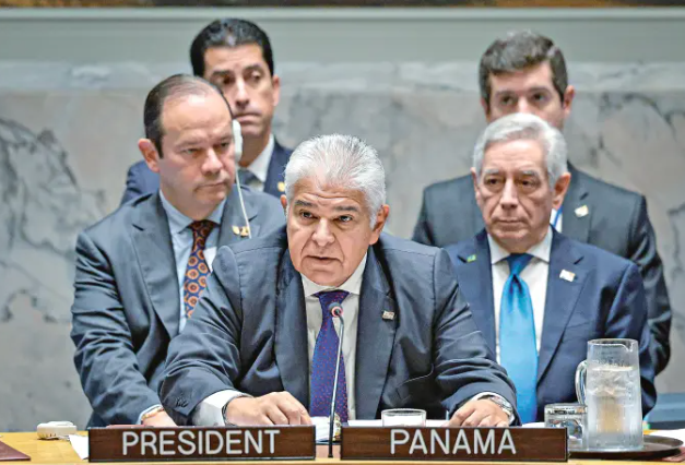 Mulino defendió en la ONU la “neutralidad” del Canal de Panamá
