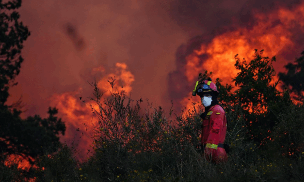 Las provincias españolas de León y Granada continúan ardiendo en incendios forestales