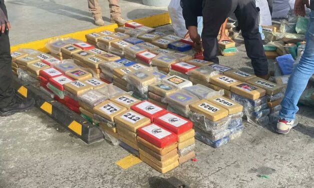 Cerca de dos toneladas de cocaína fueron incautadas en Ecuador
