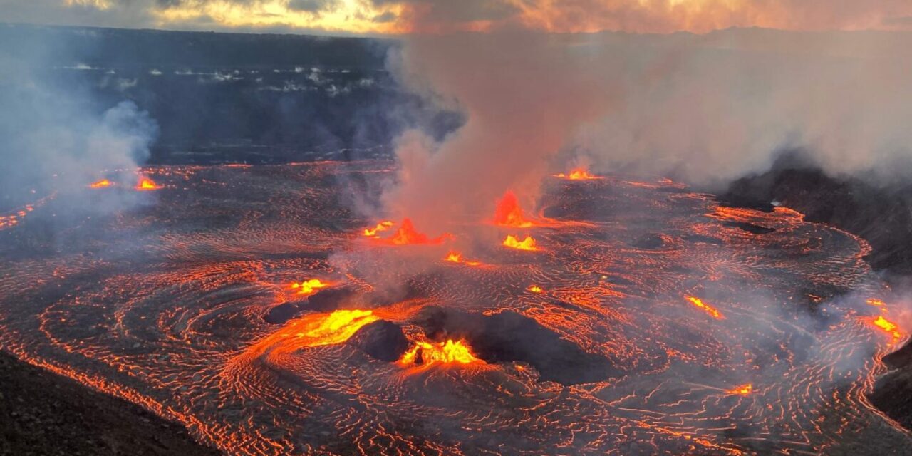 Volcán Kilauea entra en erupción