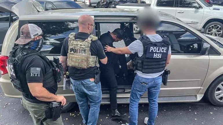 25 albañiles son detenidos por ICE en Pensilvania, Estados Unidos
