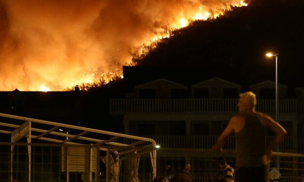 Austria y Hungría socorren a Montenegro tras voraces incendios forestales