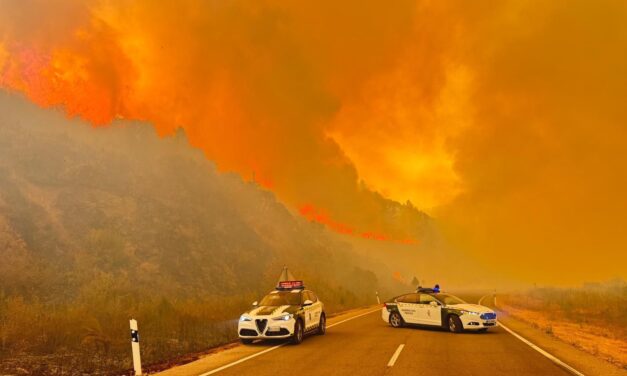 Más de 20 incendios que devastan el oeste de España y Portugal