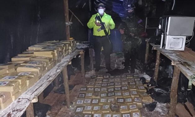 Incautan más de una tonelada de droga y destruyen laboratorio en Nariño, Colombia