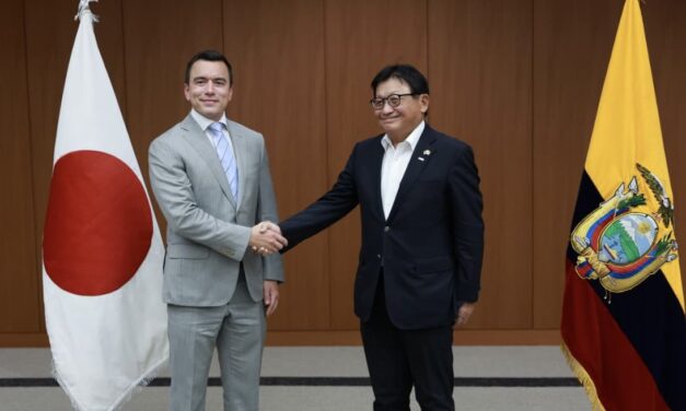 Noboa intenta sellar acuerdo comercial con Japón