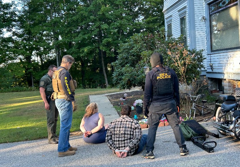 DEA arrestó a 27 presuntos narcotraficante de fentanilo y metanfetamina en New Hampshire, EE. UU.