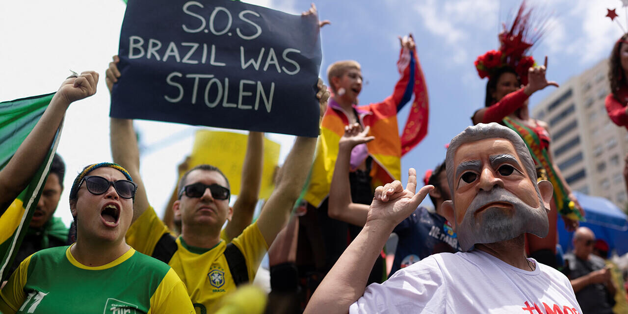 Protestas masivas en Brasil a favor de Jair Bolsonaro