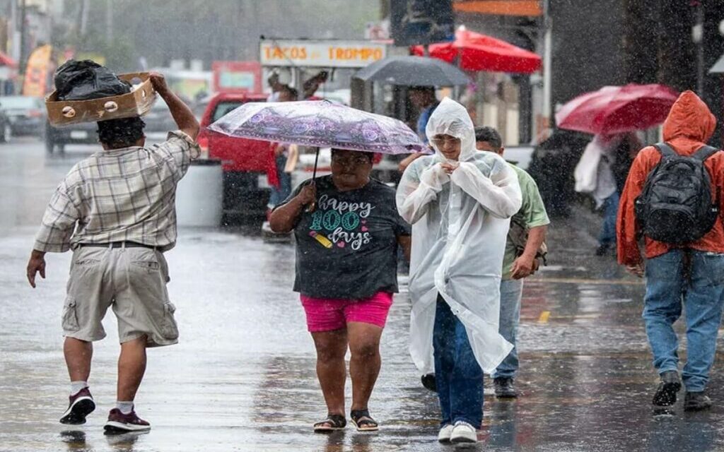 México y EE.UU. impactados por lluvias.