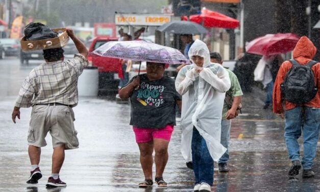 México y EE.UU. impactados por lluvias.