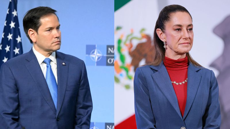 Rubio busca firmar un acuerdo bilateral de seguridad con México