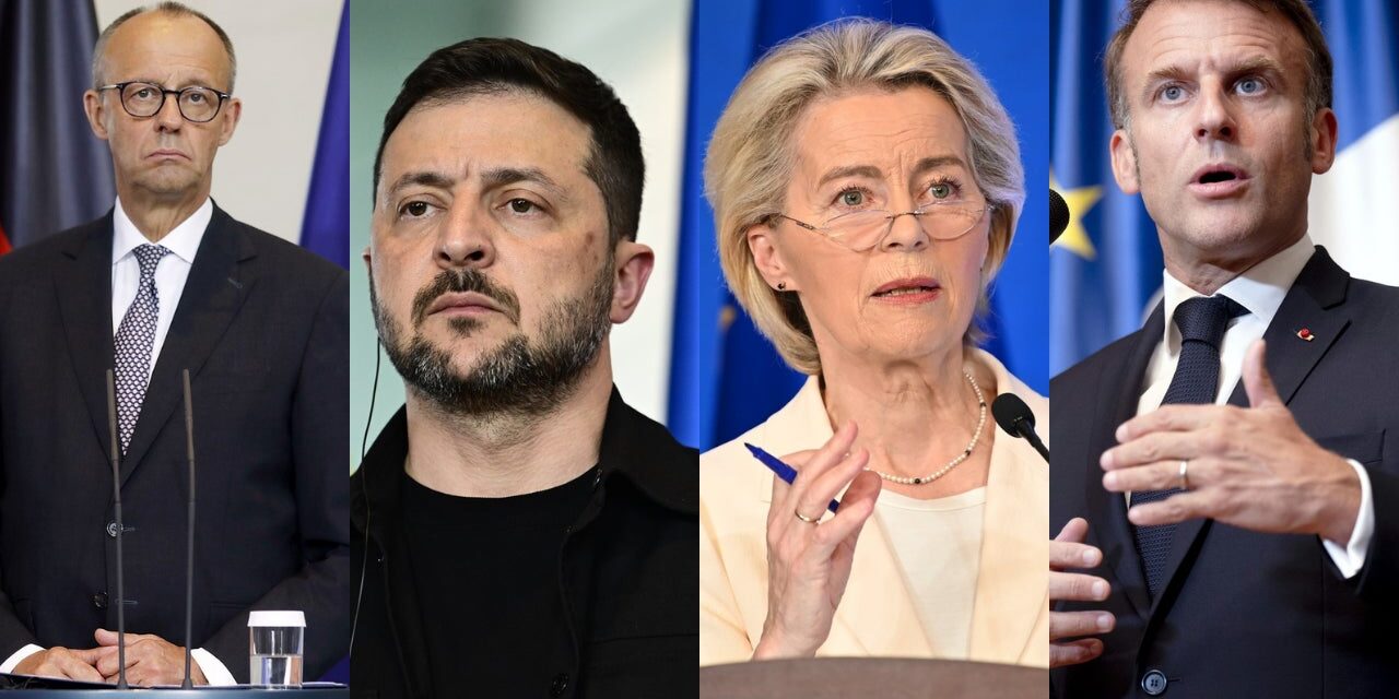 Dirigentes europeos acompañarán al presidente Zelenski para la reunión con Trump