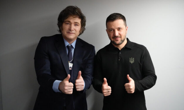 Zelenski invitó a Milei a visitar Ucrania El presidente Javier Milei