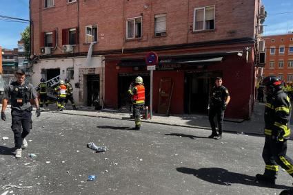 Al menos 14 heridos deja una explosión en un bar de Puente de Vallecas