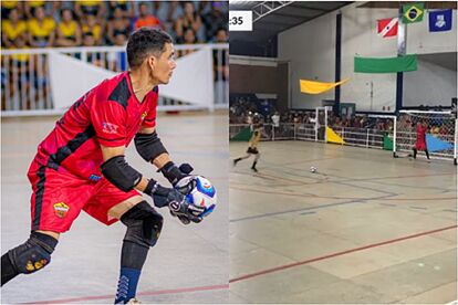 Portero murió en pleno campeonato en Brasil