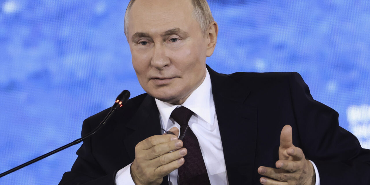 Putin advierte que cualquier fuerza occidental desplegada en Ucrania será considerada un «objetivo legítimo»