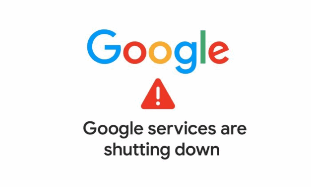 Google sufrió caída masiva