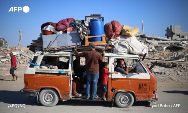 Israel traza ruta para evacuar a los palestinos de Gaza