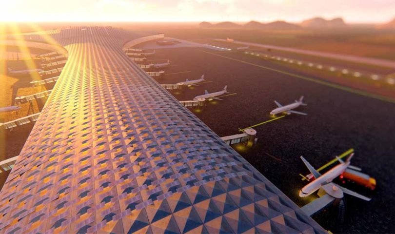 Avanzan los trabajos de construcción del nuevo aeropuerto internacional de El Salvador