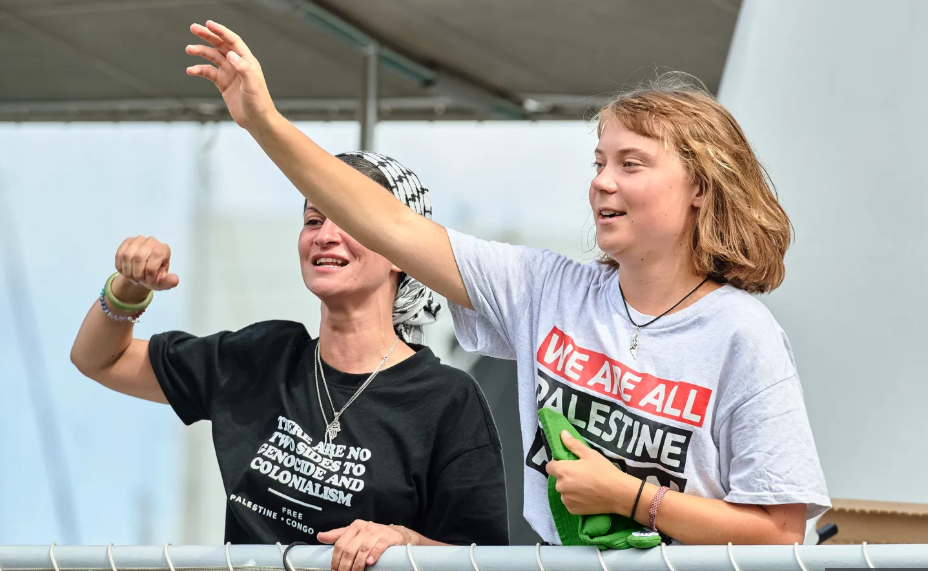 Flotilla de Greta Thunberg intenta una vez más llevar ayuda a la población de Gaza