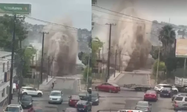 Mega fuga de agua en Tijuana deja sin servicio a más de 600 colonias