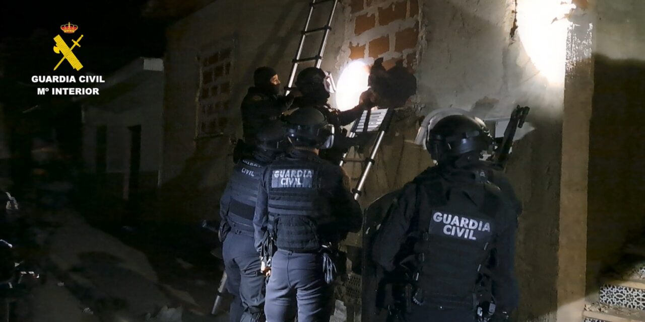 Desarticulada una organización responsable del secuestro y tortura de un elemento de la Guardia Civil en España