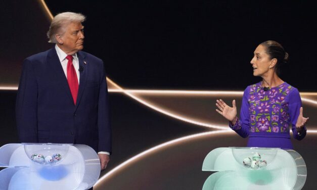 Claudia Sheinbaum se enfrentó a Donald Trump
