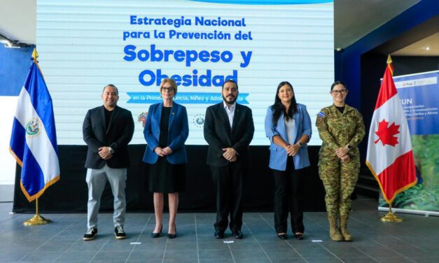 El Salvador lanza estrategia para prevenir sobrepeso y obesidad en niñez y adolescencia