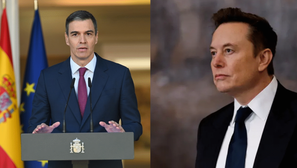 Musk arremete contra presidente de España por regularización migratoria
