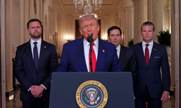 Presidente Trump afirma que guerra con Irán está a punto de finalizar