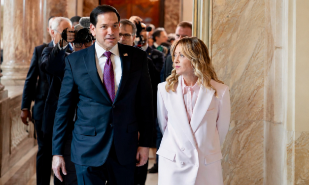 Secretario de Estado de EE. UU. se reúne con primera ministra de Italia, Georgia Meloni