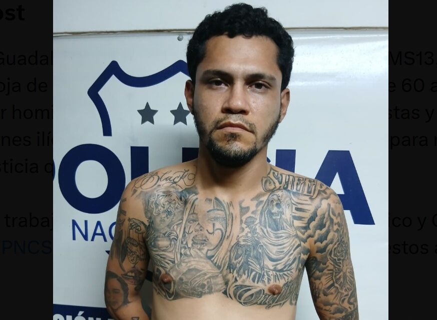 Terrorista de la MS 13, con difusión roja por INTERPOL, es extraditado a El Salvador