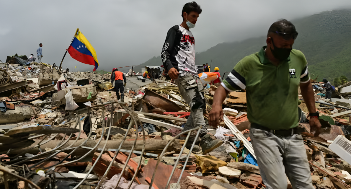 Asciende a más de 4.500 el número de muertos tras doblete sísmico en Venezuela