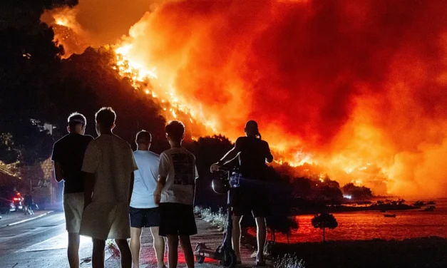 Europa lucha contra los incendios y la lluvia da un respiro en Bélgica