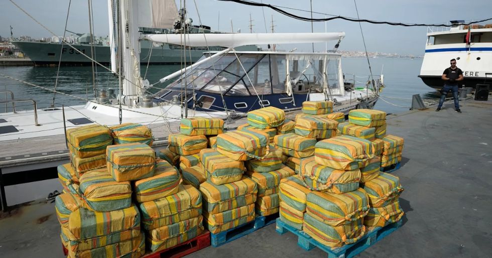 Incautan droga de un buque que hizo su última escala en Panamá