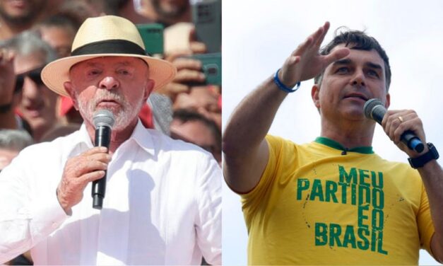Lula da Silva y Flavio Bolsonaro lanzaron oficialmente su campaña para las presidenciales