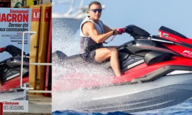 Presidente Macron desata ola de criticas tras vacacionar en medio de olas de calor e incendios