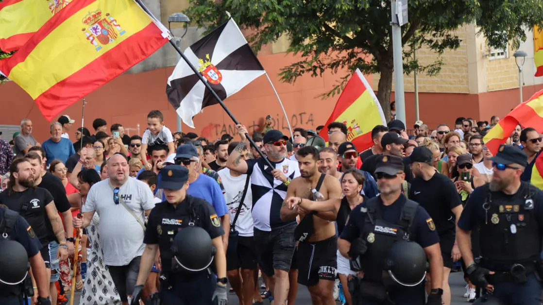 Nuevas protestas en Ceuta tras migración masiva