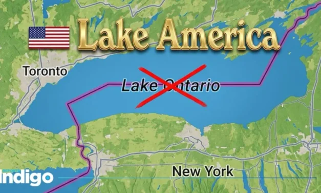 Trump plantea cambiar el nombre del lago de Ontario por el de América