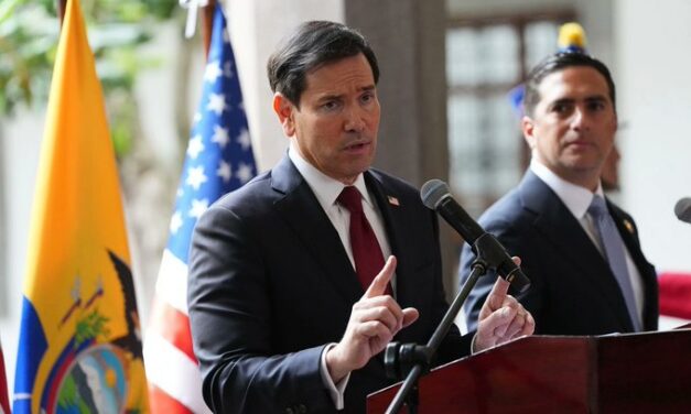 Marco rubio afirma que cárteles controlan amplias zonas de México