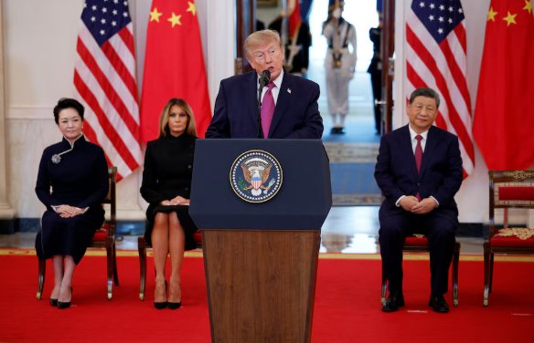 Donald Trump y Xi Jinping se reúnen en la Casa Blanca para fortalecer las relaciones entre EE. UU. y China