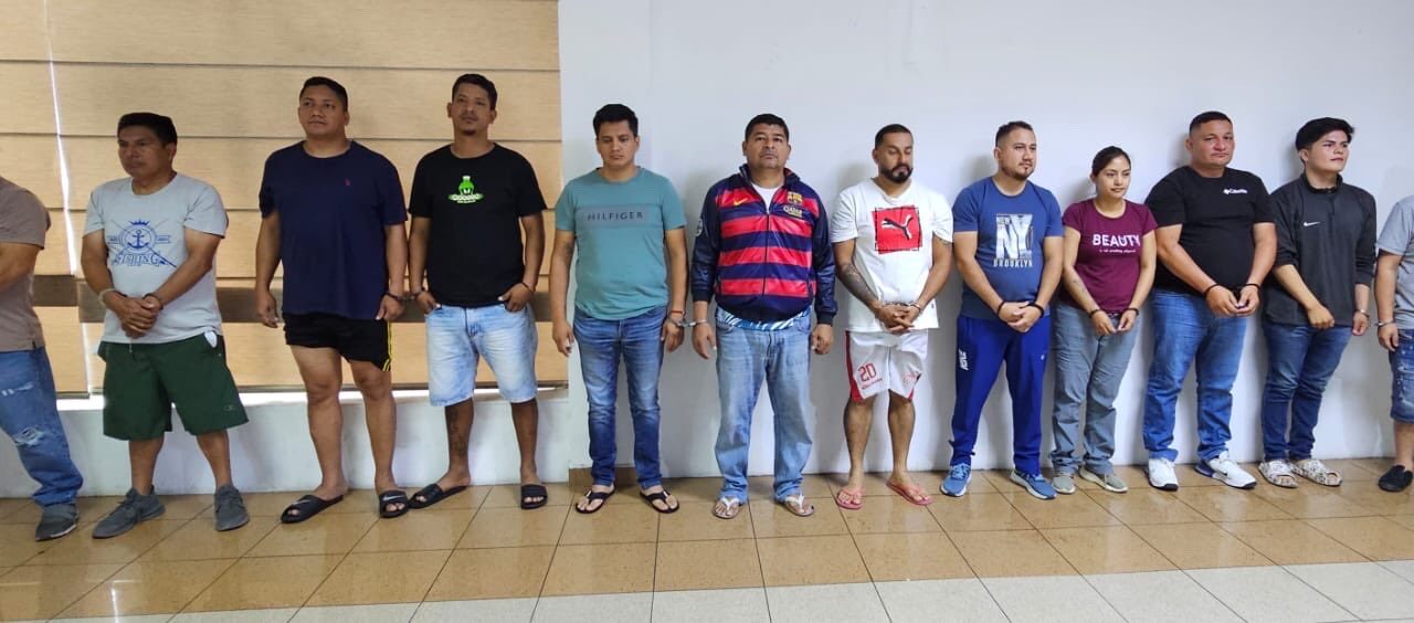 Diez policías son capturados durante un operativo señalados de corrupción en Ecuador