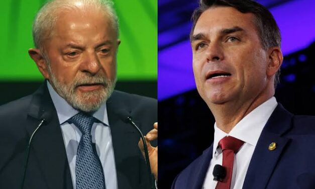 Flávio Bolsonaro supera a Lula por primera vez en sondeo de segunda vuelta